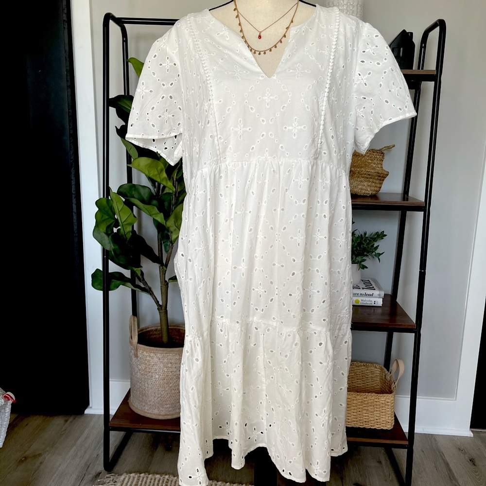 Knox Rose Target White Eyelet Dress